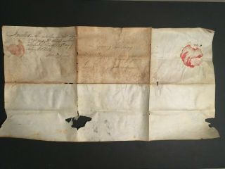 1804 Thomas McKean,  DOI signer,  Timothy Matlack,  land grant document signed 5