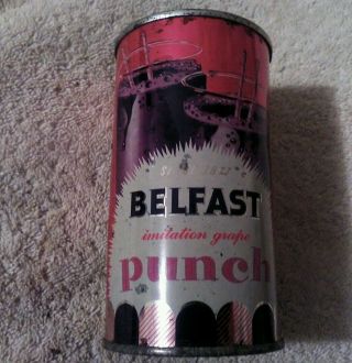Belfast Punch Flat Top Soda Can