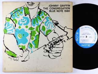 Johnny Griffin - The Congregation Lp - Blue Note Warhol Mono Dg Rvg Ear W 63rd