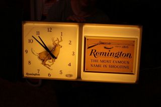 Vintage 1950 ' s Remington Rifle Gun Hunting Gas Oil 25 