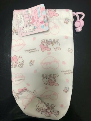 【f/s】new Sanrio Hello Kitty Kawaii 500ml Pet Bottle Cooler Bag Aluminum Japan