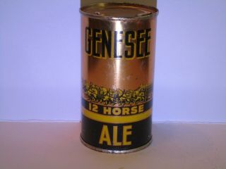 Genesee 12 Horse Ale O/i Flat Top Beer Can