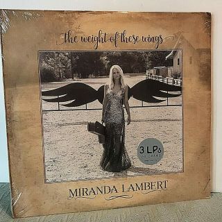 Miranda Lambeert 3 Lp The Weight Of These Wings - 150 Gram,  88985 - 32305