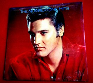 Elvis Presley Lp - Number One Hits - 1987 Commemorative Issue - Poster?