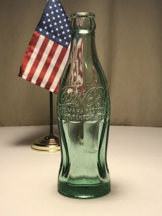 PAT ' D DEC.  25,  1923 Coca - Cola Hobbleskirt Coke Bottle HUTCHINSON KANS Kansas 3