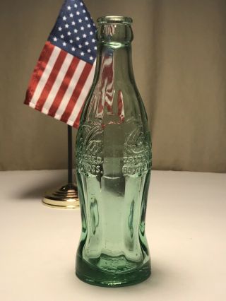 PAT ' D DEC.  25,  1923 Coca - Cola Hobbleskirt Coke Bottle HUTCHINSON KANS Kansas 4