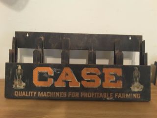Rare  Case  Threshing Machine Farm Equipment Sales Brochure/advertising Rack