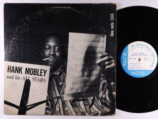 Hank Mobley - And His All Stars Lp - Blue Note Mono Dg Rvg Ear 47 W 63rd