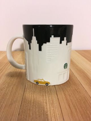 Starbucks Coffee York City Embossed Relief Mug Collectors Series 2012