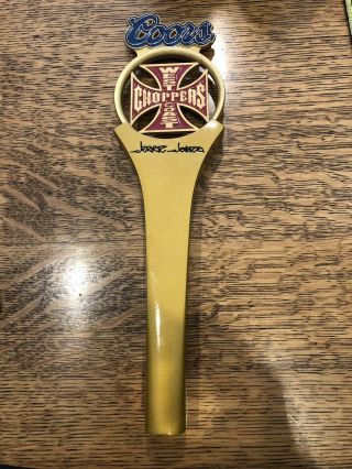Coors West Coast Choppers Jesse James Beer Tap. 2