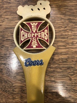 Coors West Coast Choppers Jesse James Beer Tap. 3