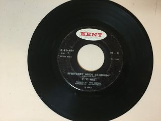 Northern Soul 45 Rpm Record - Z.  Z.  Hill - Kent 469