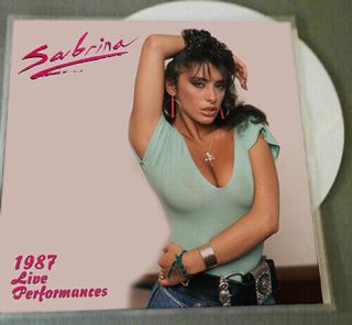 Sabrina Salerno - 1987 Live Performances,  White 7 " Ep Record,  Samantha Fox