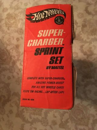 Hot Wheels Redline Charger Sprint Set w/ Instructions 1969 5