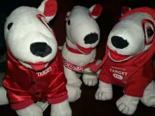 Target Stores 3 Bullseye Dogs Hoodie,  Satin Jacket 1st Edition,  Brea V.  I.  G Night