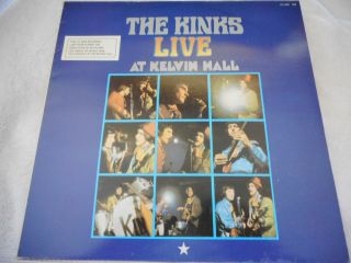 The Kinks Live At Kelvin Hall Lp