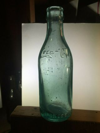 1911 Waycross,  Ga.  Shoulder Script Straight Side Coca - Cola Bottle 4 - 13