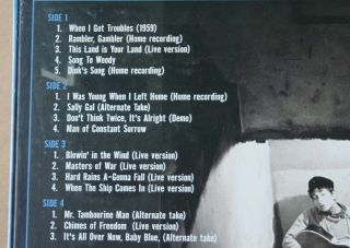 Bob Dylan ‎– No Direction Home: The Soundtrack Vinyl 200 - gm 4 - LP Box Set 3