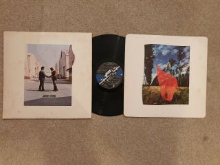 Pink Floyd - Wish You Were Here Uk 1975 Lp Harvest A4/b12