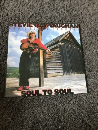 Stevie Ray Vaughan & Double Trouble Soul To Soul Lp Album Vinyl