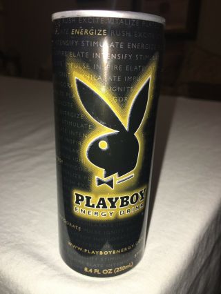Playboy Energy Drink Single Can 8.  4 Fl Oz