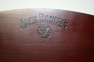 2006 Jack Daniel ' s Whiskey Old No 7 Brand Wooden Shot Glass Display Rack 2