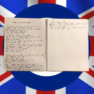 The Who / John Entwistle’s Handwritten 17 Songs Lyric Notebook with 10