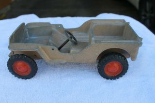 Vintage West Craft (al - Toy) Willys Jeep Toy Truck