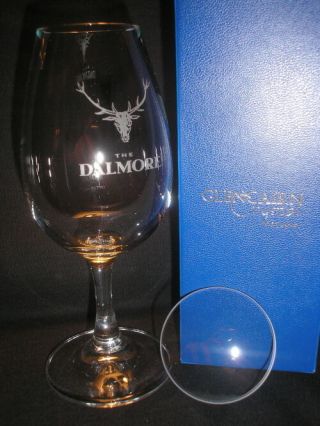 Dalmore Scotch Whisky Glencairn Copita Nosing Glass