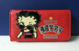 Betty Boop From Usa Stuck On You Since 1930 Wallet