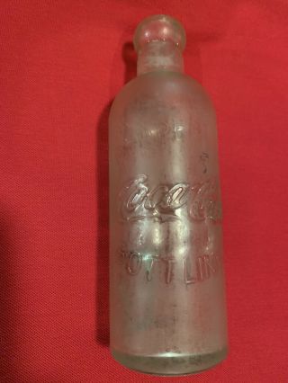 Hutchinson Coca Cola Bottle