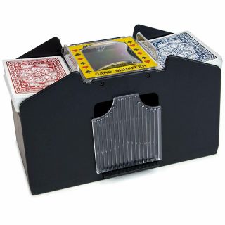 Laser Sports Casino Deluxe Automatic 4 Deck Card Shuffler 2