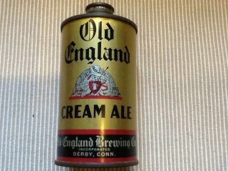 Old England Cream Ale Cone Top With Cork Cap Derby Ct