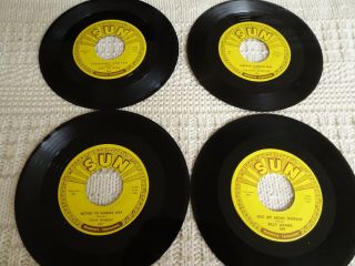 ROCKABILLY 48 SUN RECORDS JOHNNY CASH,  JERRY LEE LEWIS $399.  00 ALL M - 10
