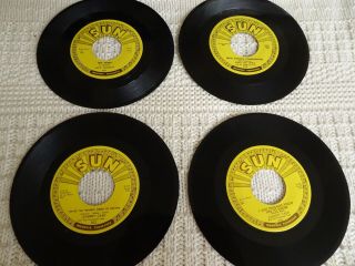 ROCKABILLY 48 SUN RECORDS JOHNNY CASH,  JERRY LEE LEWIS $399.  00 ALL M - 2