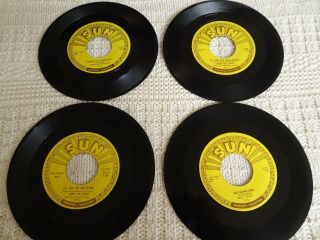 ROCKABILLY 48 SUN RECORDS JOHNNY CASH,  JERRY LEE LEWIS $399.  00 ALL M - 3