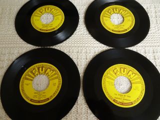 ROCKABILLY 48 SUN RECORDS JOHNNY CASH,  JERRY LEE LEWIS $399.  00 ALL M - 6