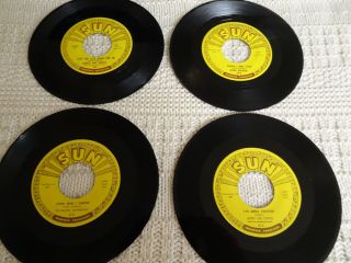 ROCKABILLY 48 SUN RECORDS JOHNNY CASH,  JERRY LEE LEWIS $399.  00 ALL M - 8
