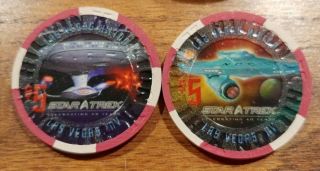 Las Vegas Hilton Star Trek 2006 Set Of Two From 2006 Convention 1000 Ea Made