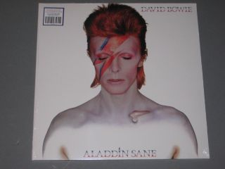 David Bowie Aladdin Sane Lp 45th Anniversary Ltd Ed Silver Vinyl