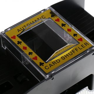 Automatic Playing Card Poker Card Shuffler Toy Gifts for 1 - 4 Decks,  Dealer 1 4