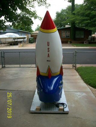 1962 Satellite Rocket Kiddie Ride - Restored 5