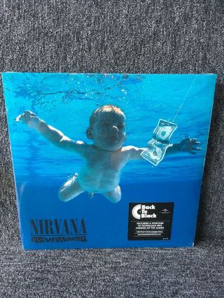 Nirvana - Nevermind 180 Gram Vinyl Lp Album.  Inc Mp3.  Freepost Uk