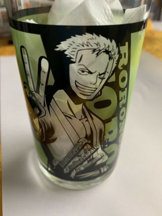 Roronoa Ichiban - Kuji Glass Cup One Piece 20th The Gratest Anime AUTHENTIC /2102 2