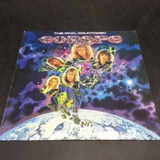 Europe Lp Vinyl Record - The Final Countdown - 1986 Cbs Records
