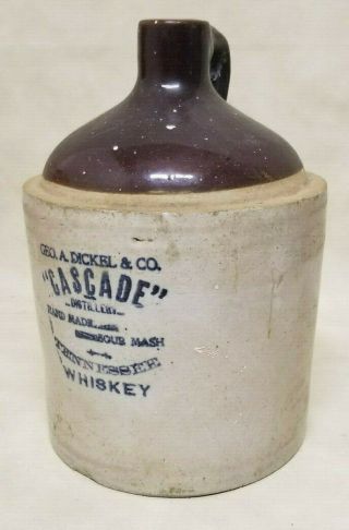 1800s George Dickel Whiskey Jug Cascade Distillery Tullahoma Tennessee 5