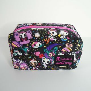 Tokidoki For Hello Kitty Makeup Pencil Pouch Bag Case Zipper Pull Sanrio Pink
