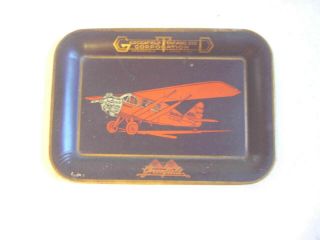 Old 1920,  S Tin Litho Greenfield Tap,  Die Co.  Tip Tray