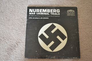 Nuremberg War Criminal Trials Forum Audio History Series F - 32001 Lp
