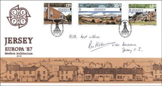Ron Hickman - First Day Cover Signed